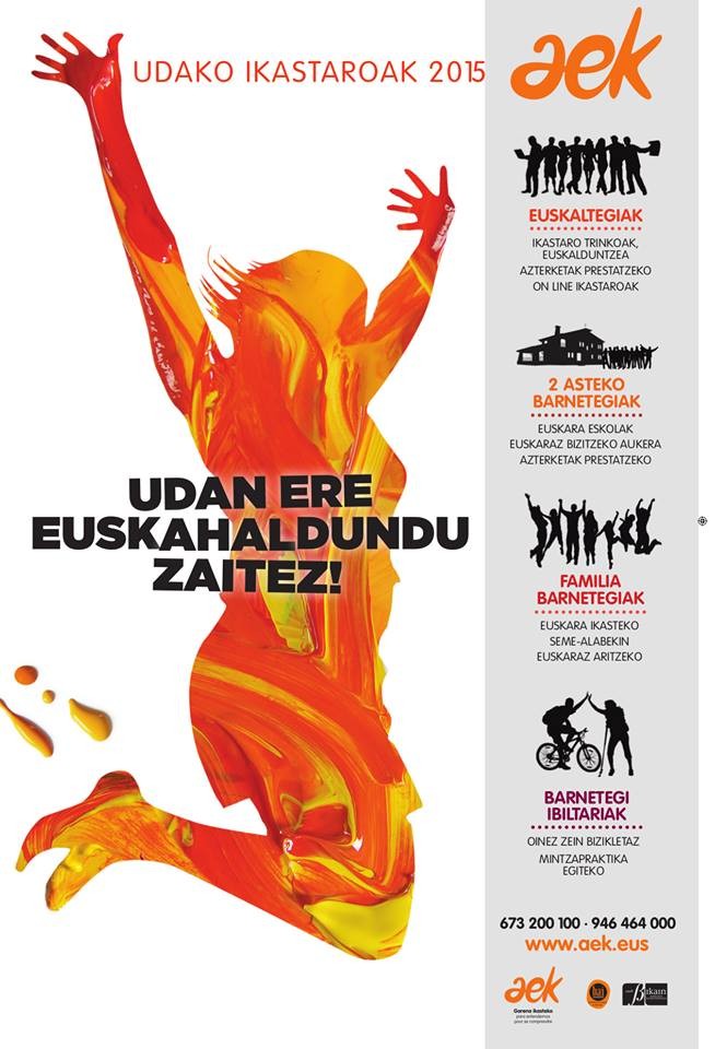 Udan ere euskahaldun zaitez!!!
