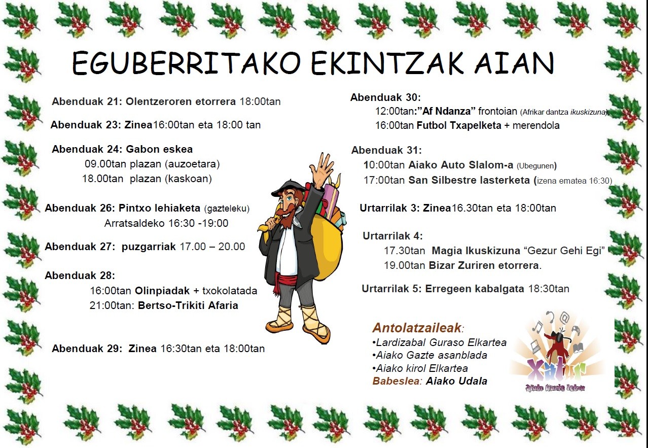 Eguberriak Aian