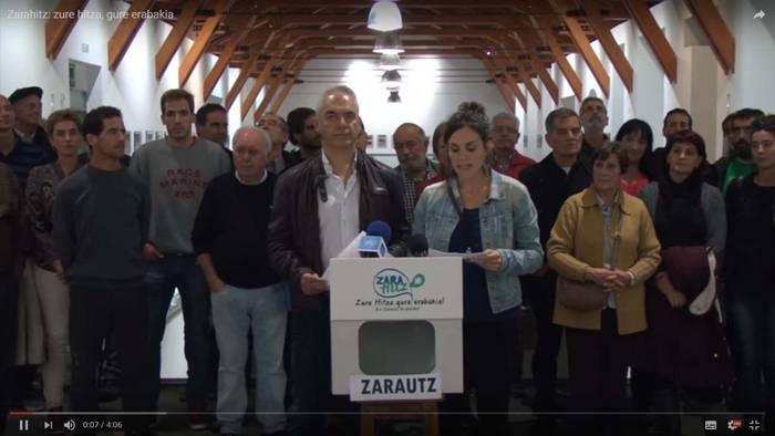 Bideoa: 'Zarahitz: zure hitza, gure erabakia'