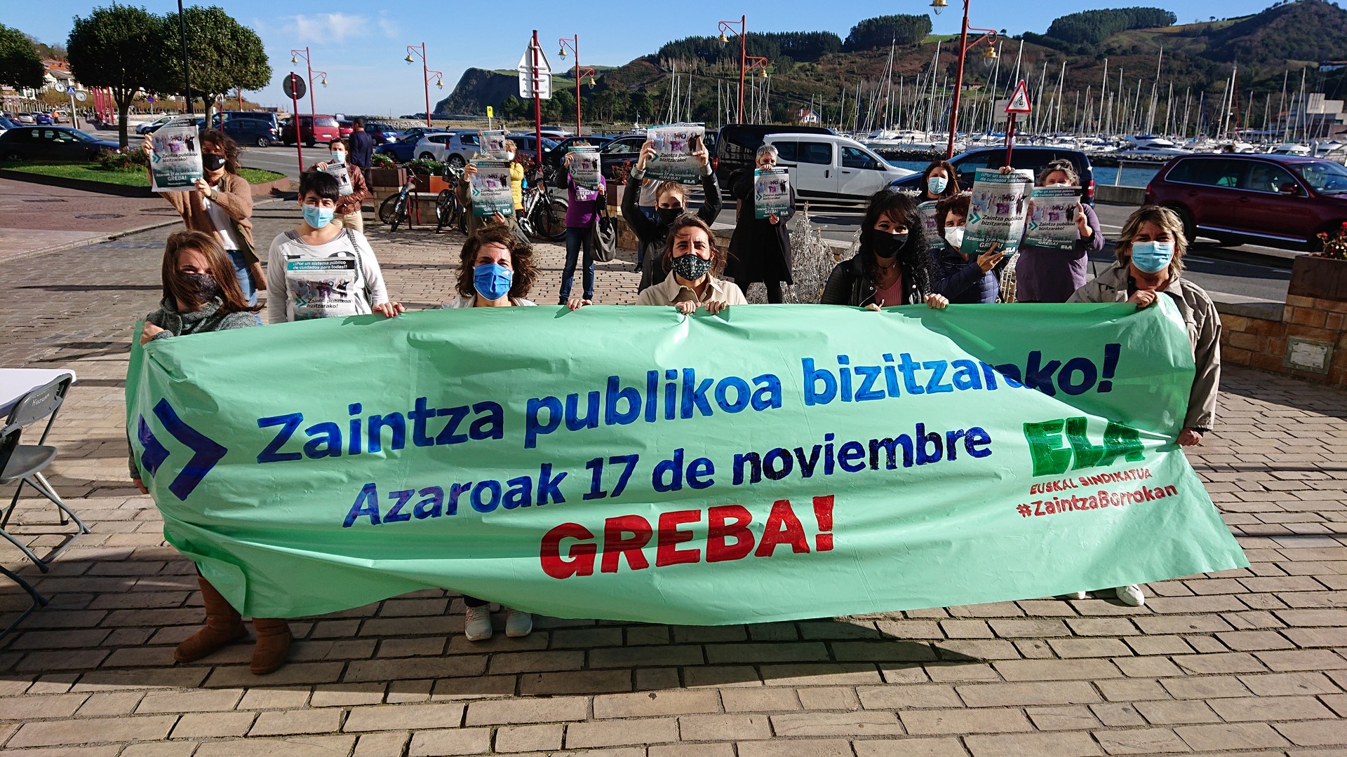 Zaintza esparruko langileak grebara deitu ditu ELA sindikatuak