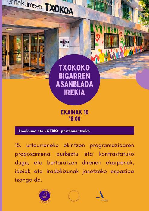 Emakumeen Txokoko bigarren asanblada irekia