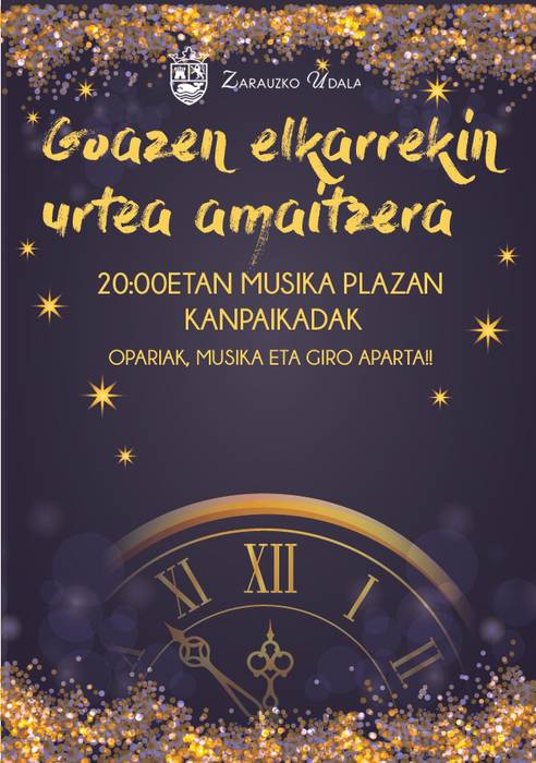 Kanpaikadak emango dituzte Zarauzko Musika plazatik