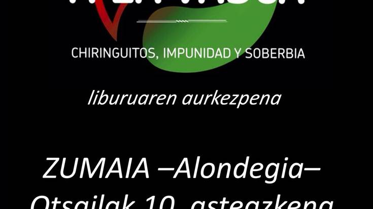 'Gestión a la vasca' liburua aurkeztuko dute asteazkenean