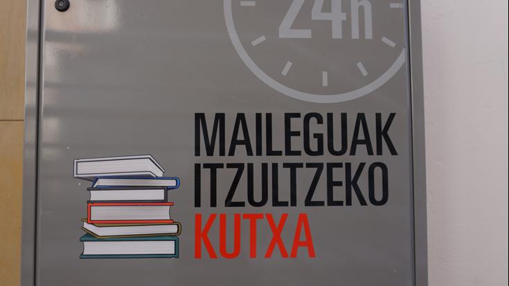 Liburutegiko maileguak itzultzeko kutxa martxan da berriz ere