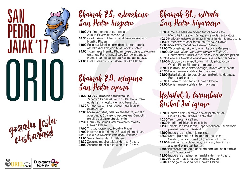 San Pedro jaiak 2017