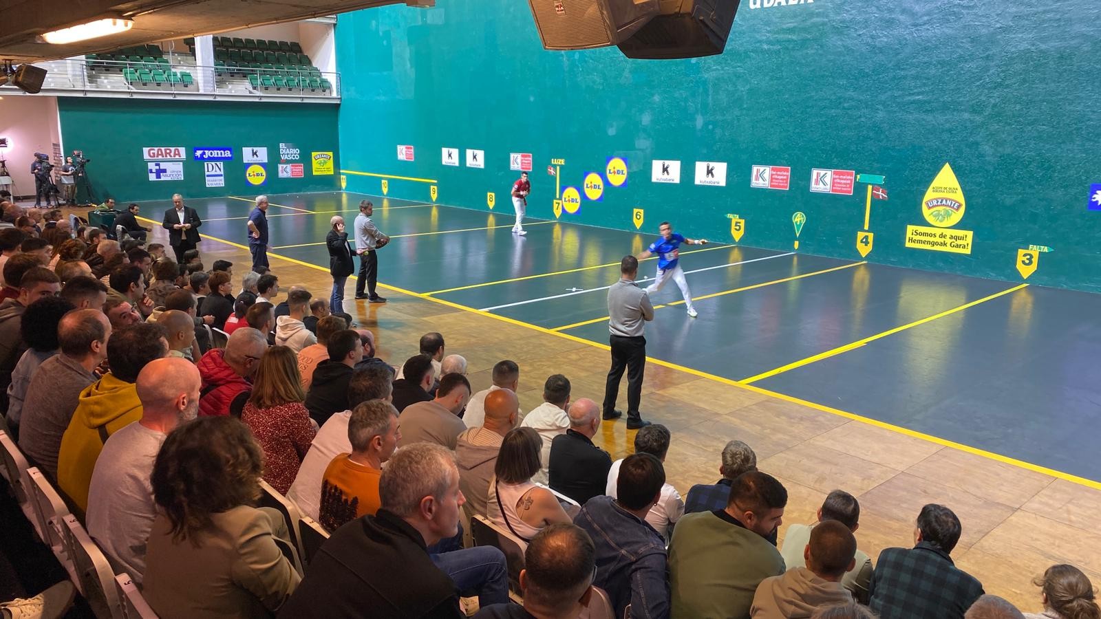Lau eta erdiko Azkoitiko final-laurdena Ezkurdiak irabazi du