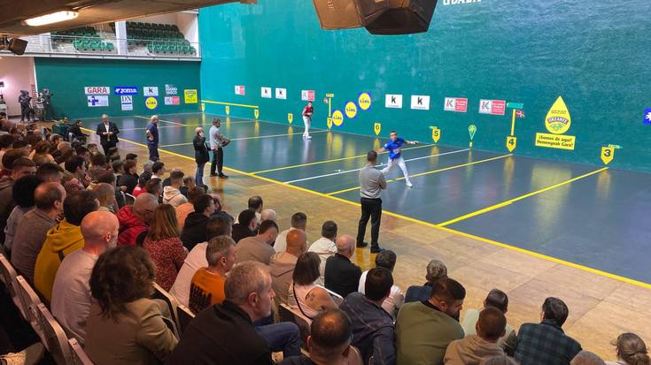 Lau eta erdiko Azkoitiko final-laurdena Ezkurdiak irabazi du