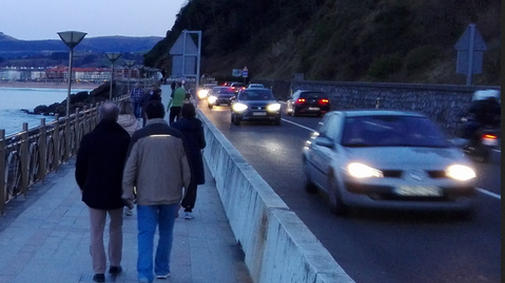 Ireki dute Zarautz eta Getaria arteko N-634 errepidea