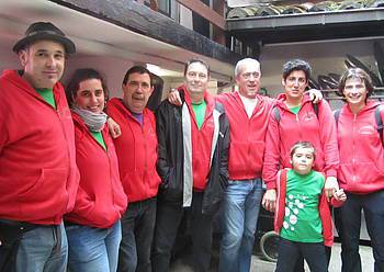 Santa Marinako komisioak eskerrak eman dizkiete zarauztarrei