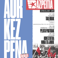 Gazte Topagune Sozialistaren aurkezpen ekitaldiak