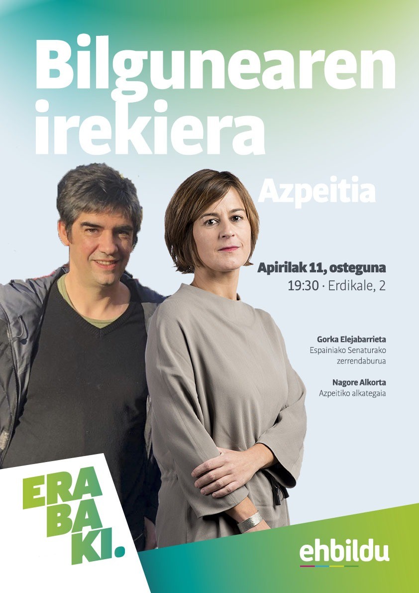 EH Bilduren bilgunearen irekiera izango da bihar