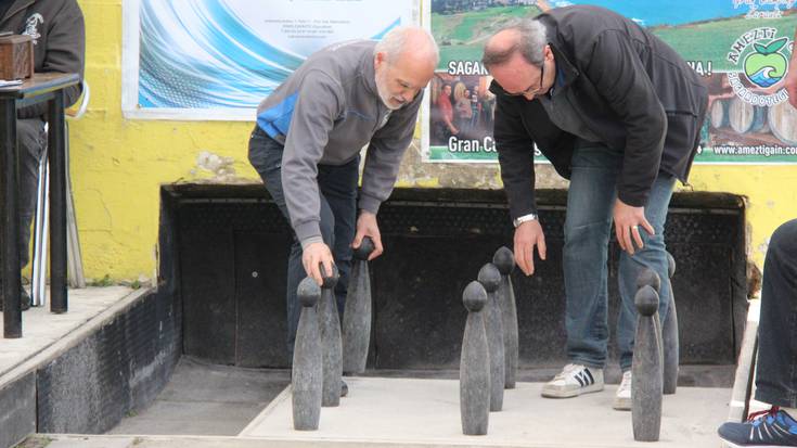 Elena Aldaz eta Xeferino Agirre nagusi Lehendakari Txapelketako bigarren jardunaldian