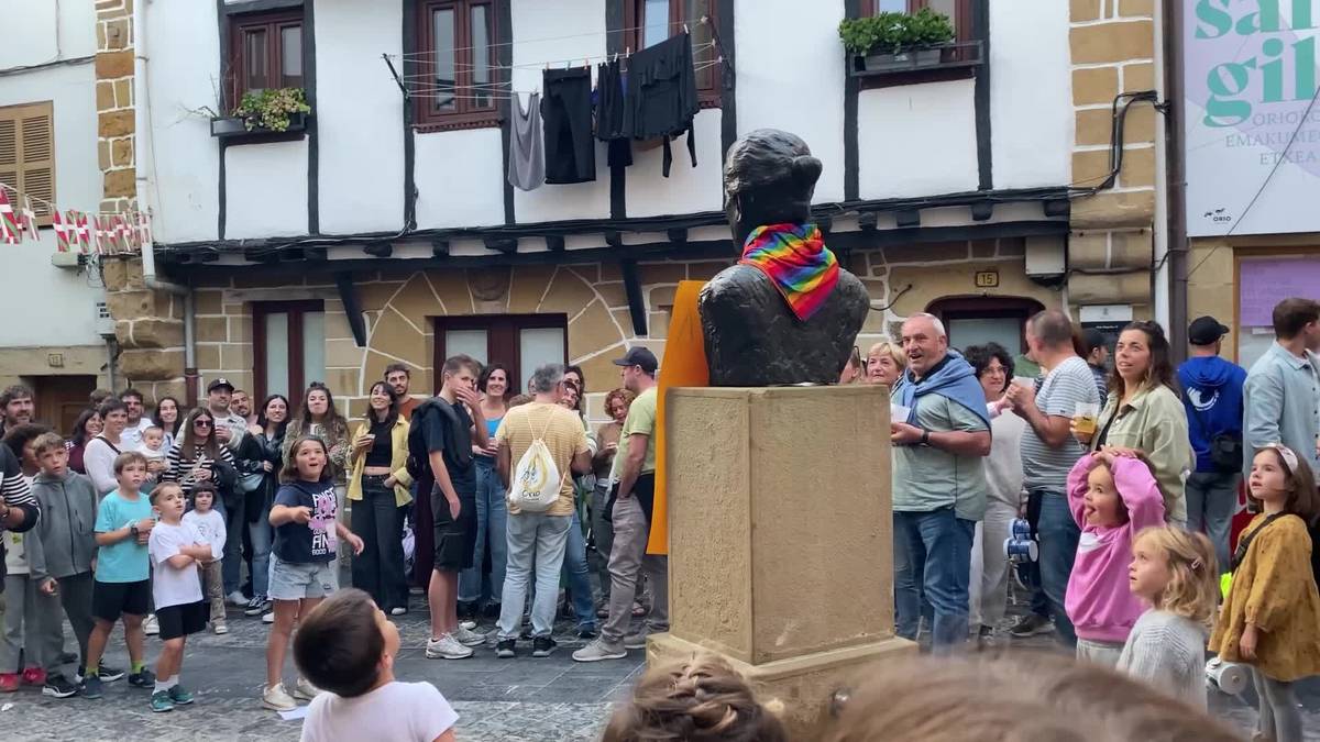 Goiko Kaleko festen azken egunak utzitakoa, bideoan