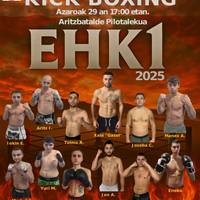 Txapelketa: Kick Boxing - EHK1 2025 txapelketa