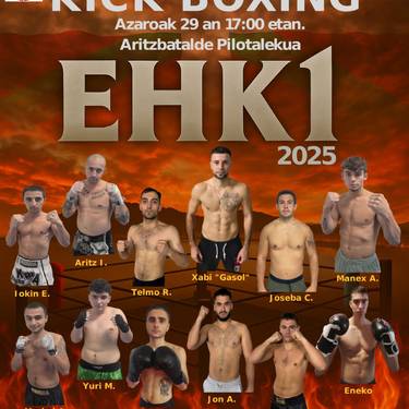 Txapelketa: Kick Boxing - EHK1 2025 txapelketa