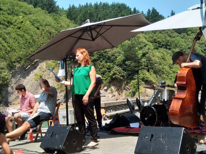 Martin Bidaurrek hartu du parte Eako Poesia Egunetan