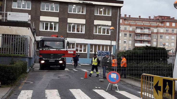 Irisgarritasuna hobetzeko lanak egingo dira Herri Eskolako Aita Mari eraikinaren kanpoaldean