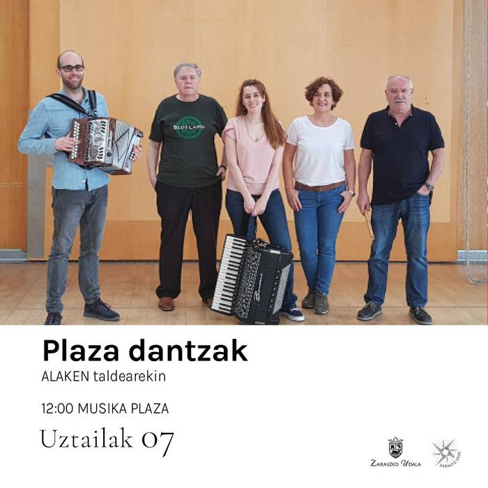 Plaza dantzak Alaken taldearekin