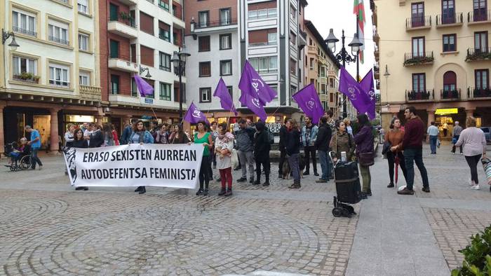 Sestaoko emakumearen hilketa salatu dute