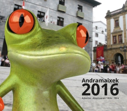 Andramaixetako egitaraua egunez egun