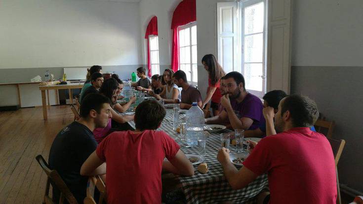 Dandako eta Gerizako gazteak Azpeitiko Esklabak eraikinean izan dira