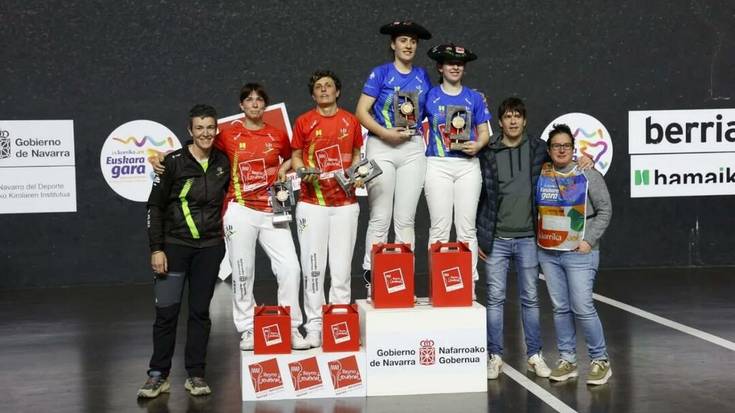 Oskoz-Arrastia bikotearentzat izan da binakako txapela