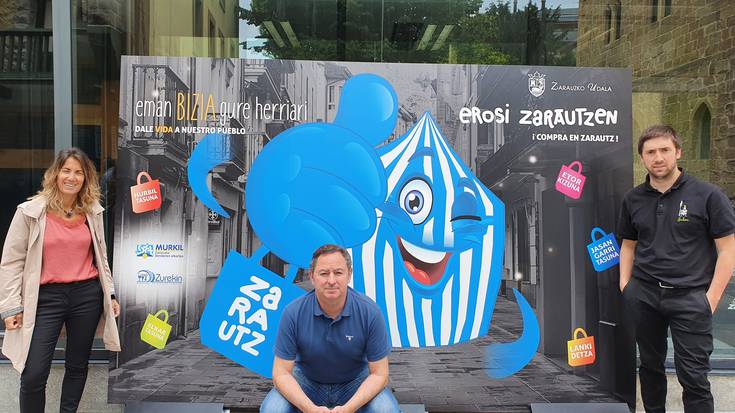 'Erosi Zarautzen!' kanpaina jarri dute martxan, herrian kontsumitzera bultzatzeko