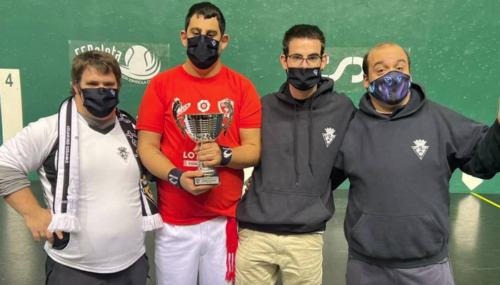 Xabi Villar pilota egokituko Espainiako txapeldun berria da