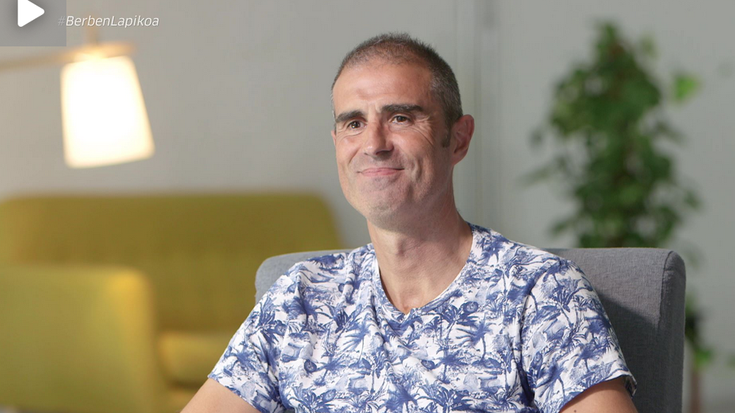 Gaizka Garitano: "Bostak lehenengo mailan egotea eta entrenatzaileak euskaldunak izatea berezia da''