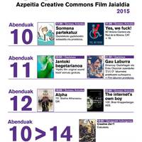 Creative Commons Film Jaialdia