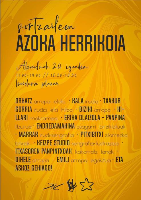 Sortzaileen Azoka Herrikoia