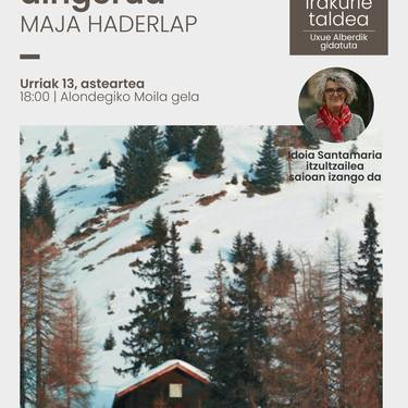Irakurri matte: Maja Haderlapen 'Ahanzturaren aingerua'