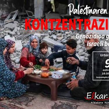 Palestinaren aldeko kontzentrazioa