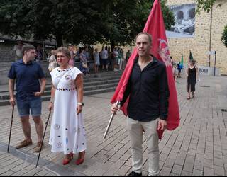 Azkoitikoak ere izan dira Euskal Herriko udal hautetsien Bergarako topalekuan