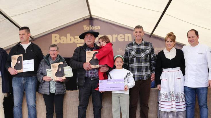 Karakas baserriak irabazi du Tolosako Babarrunaren Ekoizleen Lehiaketa
