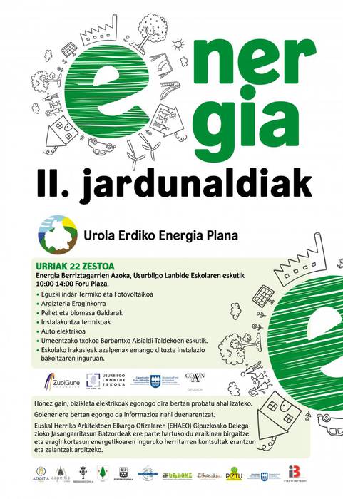 Energia Berriztagarrien azoka egingo dute Zestoan, larunbatean