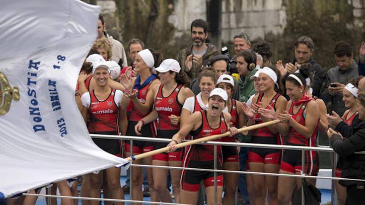 Kiroletako Sabino Arana Saria Telmo Deuneko emakume arraunlarientzat