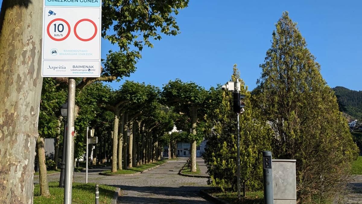 Udalak kamerak jarri ditu Loiolako santutegiko sarreretan, soilik baimendutako ibilgailuak sar daitezen