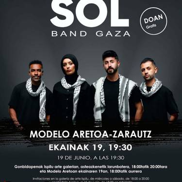 Hitzaldi-musikatua: Sol Band Gaza