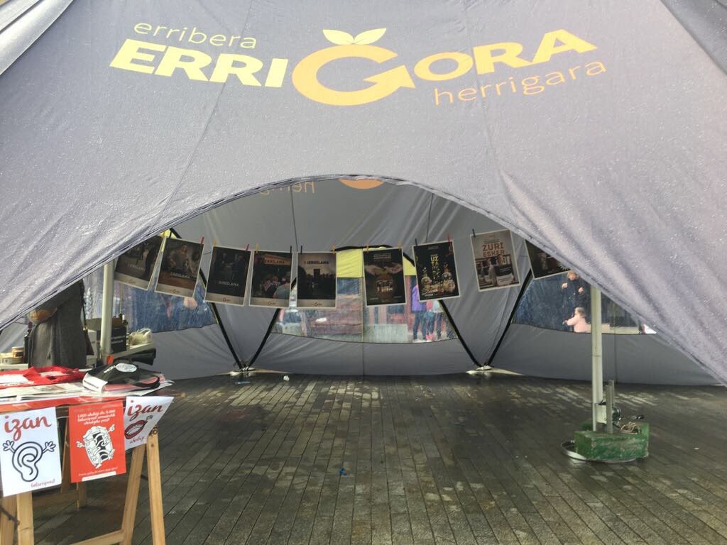 Eskualdez eskualde dabilen Errigorako karpa helduko da Azkoitira