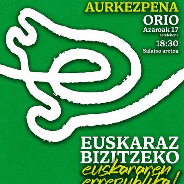 Aurkezpena: EHEren manifestazio nazionalari buruzko aurkezpena