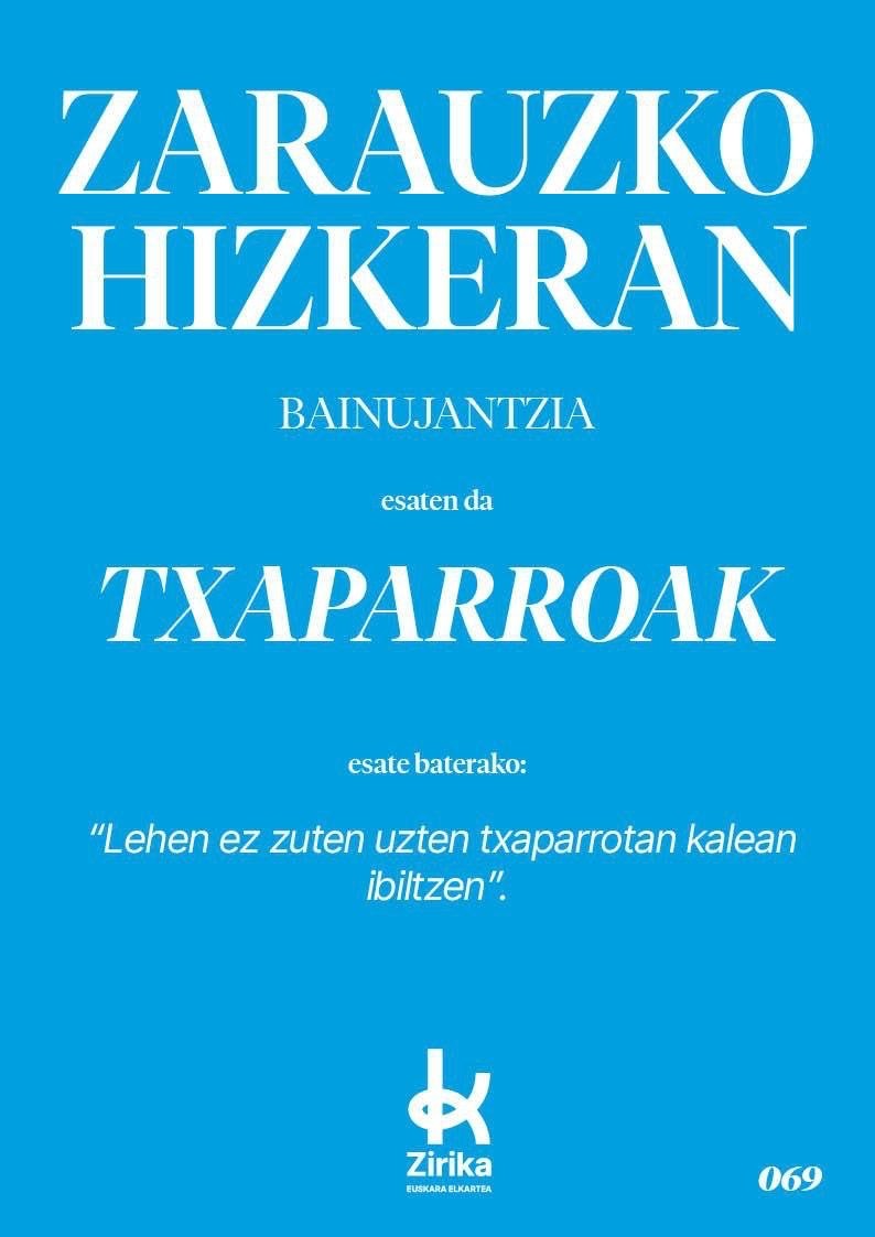 Txaparroak