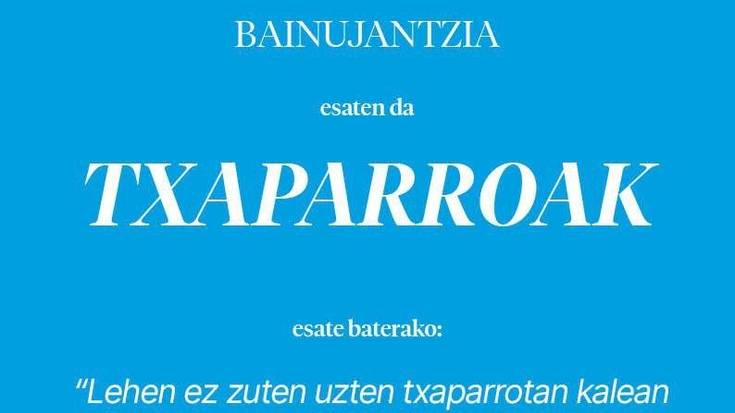 Txaparroak
