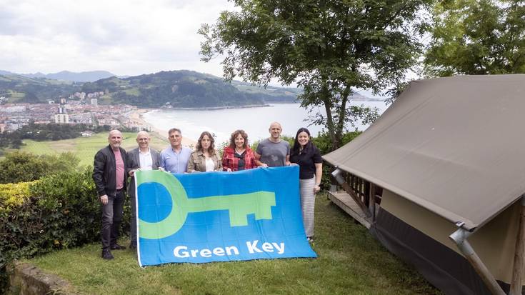 Gran Camping Zarautzek 'Green Key' ziurtagiria jaso du