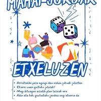 Mahai jokoak Etxeluze gaztetxean