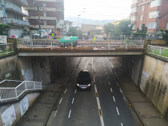 Zelai Azpibidea itxi egingo dute astelehenetik astearterako gauean