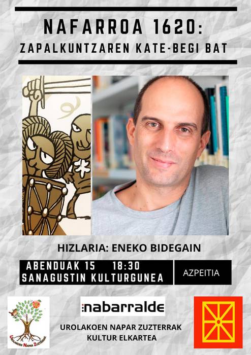 Hitzaldia: 'Hitzaldia: Nafarroa 1620, zapalkuntzaren kate-begi bat'