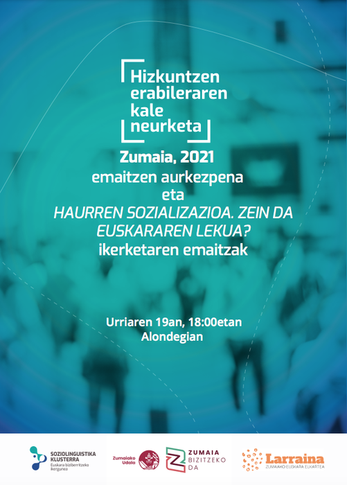 Hizkuntzen erabileraren kale neurketa: emaitzen aurkezpena