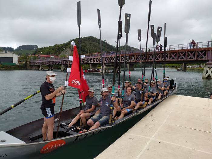 Denboraldiko bigarren bandera lortu du Badok 13 traineruak