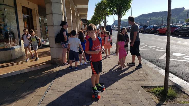 Zumaiako Eskola Bideak proiektuak aurrera jarraitzen du